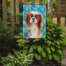 Load image into Gallery viewer, Cavalier Spaniel Winter Garden Flag - Outdoor Decorative Yard Flag CK1412GF