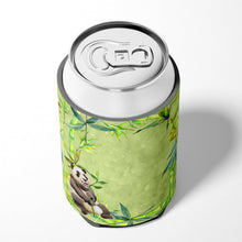Load image into Gallery viewer, Panda Bear and Bamboo Can or Bottle Hugger