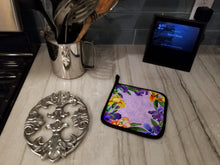 Load image into Gallery viewer, Irises Pot Holders - Set of 2 - Heat-Resistant Kitchen Essentials CK1697PTHD