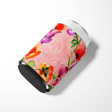 Load image into Gallery viewer, Poppy Flowers Can or Bottle Hugger