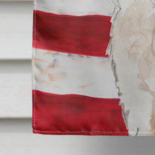 Load image into Gallery viewer, Patriotic USA Wheaten Terrier Flag Canvas House Size CK1709CHF