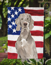 Load image into Gallery viewer, Patriotic USA Weimaraner Garden Flag - Outdoor Decorative Yard Flag CK1711GF