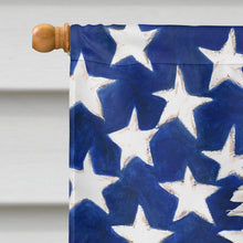 Load image into Gallery viewer, Patriotic USA Shih Tzu Flag Canvas House Size CK1715CHF