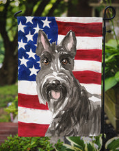 Load image into Gallery viewer, Patriotic USA Scottish Terrier Garden Flag - Outdoor Decorative Yard Flag CK1717GF
