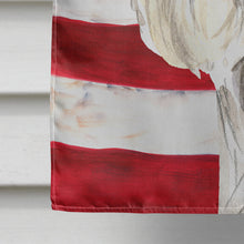 Load image into Gallery viewer, Patriotic USA Schnauzer #1 Flag Canvas House Size CK1718CHF