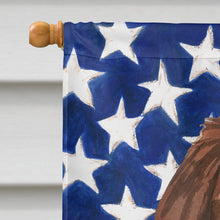 Load image into Gallery viewer, Patriotic USA Newfoundland Flag Canvas House Size CK1721CHF