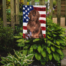 Load image into Gallery viewer, Patriotic USA Newfoundland Garden Flag - Outdoor Decorative Yard Flag CK1721GF
