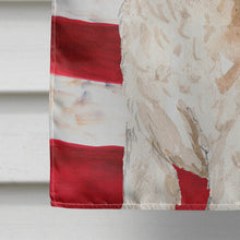 Load image into Gallery viewer, Patriotic USA Lakeland Terrier Flag Canvas House Size CK1725CHF