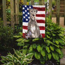Load image into Gallery viewer, Patriotic USA Irish Wolfhound Garden Flag - Outdoor Decorative Yard Flag CK1728GF