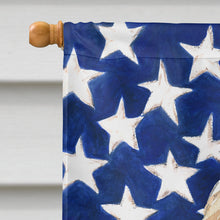 Load image into Gallery viewer, Patriotic USA Goldendoodle Flag Canvas House Size CK1731CHF