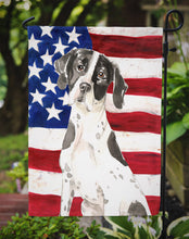 Load image into Gallery viewer, Patriotic USA English Pointer Garden Flag - Outdoor Decorative Yard Flag CK1732GF