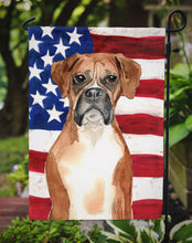 Load image into Gallery viewer, Patriotic USA Boxer Garden Flag - Outdoor Decorative Yard Flag CK1736GF