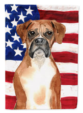 Load image into Gallery viewer, Patriotic USA Boxer Garden Flag - Outdoor Decorative Yard Flag CK1736GF