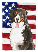 Load image into Gallery viewer, Patriotic USA Bernese Mountain Dog Garden Flag - Outdoor Decorative Yard Flag CK1741GF