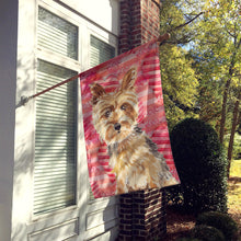 Load image into Gallery viewer, Love a Yorkie Yorkshire Terrier Flag Canvas House Size CK1743CHF