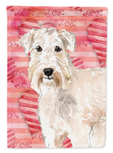 Load image into Gallery viewer, Love a Wheaten Terrier Flag Canvas House Size CK1746CHF