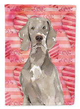 Load image into Gallery viewer, Love a Weimaraner Garden Flag - Outdoor Decorative Yard Flag CK1748GF
