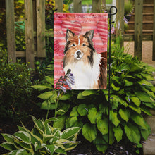 Load image into Gallery viewer, Love a Sheltie Garden Flag - Outdoor Decorative Yard Flag CK1753GF