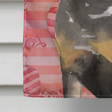 Load image into Gallery viewer, Love a Rottweiler Flag Canvas House Size CK1757CHF