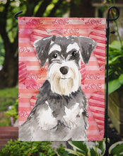 Load image into Gallery viewer, Love a Schnauzer #2 Garden Flag - Outdoor Decorative Yard Flag CK1759GF