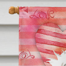 Load image into Gallery viewer, Love a Maltese Flag Canvas House Size CK1760CHF
