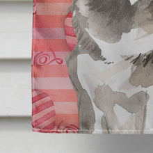 Load image into Gallery viewer, Love a Alaskan Malamute Flag Canvas House Size CK1761CHF