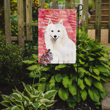 Load image into Gallery viewer, Love a Japanese Spitz Garden Flag - Outdoor Decorative Yard Flag CK1764GF