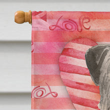 Load image into Gallery viewer, Love a Irish Wolfhound Flag Canvas House Size CK1765CHF