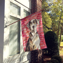Load image into Gallery viewer, Love a Catahoula Leopard Dog Flag Canvas House Size CK1771CHF