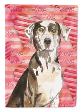 Load image into Gallery viewer, Love a Catahoula Leopard Dog Garden Flag - Outdoor Decorative Yard Flag CK1771GF