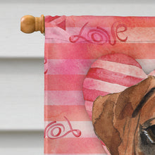 Load image into Gallery viewer, Love a Boxer Flag Canvas House Size CK1773CHF
