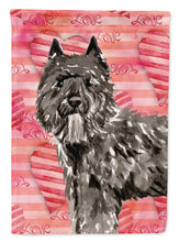 Load image into Gallery viewer, Love a Bouvier des Flandres Garden Flag - Outdoor Decorative Yard Flag CK1774GF