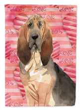Load image into Gallery viewer, Love a Bloodhound Garden Flag - Outdoor Decorative Yard Flag CK1776GF