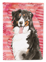 Load image into Gallery viewer, Love a Bernese Mountain Dog Flag Canvas House Size CK1778CHF