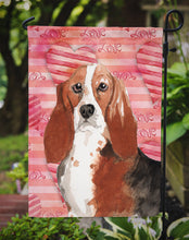 Load image into Gallery viewer, Love a Basset Hound Garden Flag - Outdoor Decorative Yard Flag CK1779GF