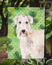 Load image into Gallery viewer, Shamrocks Wheaten Terrier Garden Flag - Outdoor Decorative Yard Flag CK1783GF