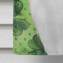 Load image into Gallery viewer, Shamrocks Rough Collie Flag Canvas House Size CK1793CHF