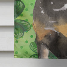 Load image into Gallery viewer, Shamrocks Rottweiler Flag Canvas House Size CK1794CHF