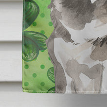 Load image into Gallery viewer, Shamrocks Alaskan Malamute Flag Canvas House Size CK1798CHF