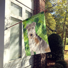 Load image into Gallery viewer, Shamrocks Lakeland Terrier Flag Canvas House Size CK1799CHF