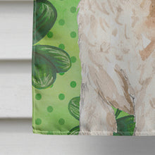 Load image into Gallery viewer, Shamrocks Lakeland Terrier Flag Canvas House Size CK1799CHF