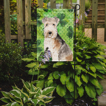 Load image into Gallery viewer, Shamrocks Lakeland Terrier Garden Flag - Outdoor Decorative Yard Flag CK1799GF