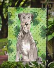 Load image into Gallery viewer, Shamrocks Irish Wolfhound Garden Flag - Outdoor Decorative Yard Flag CK1802GF