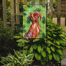 Load image into Gallery viewer, Shamrocks Vizsla Garden Flag - Outdoor Decorative Yard Flag CK1803GF