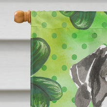 Load image into Gallery viewer, Shamrocks English Pointer Flag Canvas House Size CK1806CHF