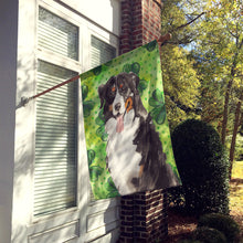 Load image into Gallery viewer, Shamrocks Bernese Mountain Dog Flag Canvas House Size CK1815CHF
