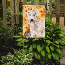 Load image into Gallery viewer, Fall Leaves Wheaten Terrier Garden Flag - Outdoor Decorative Yard Flag CK1820GF