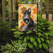 Load image into Gallery viewer, Fall Leaves Scottish Terrier Garden Flag - Outdoor Decorative Yard Flag CK1828GF