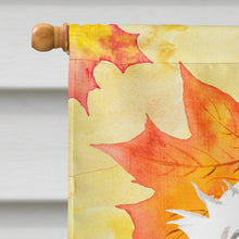 Load image into Gallery viewer, Fall Leaves Maltese Flag Canvas House Size CK1834CHF