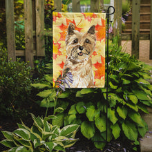 Load image into Gallery viewer, Fall Leaves Cairn Terrier Garden Flag - Outdoor Decorative Yard Flag CK1846GF